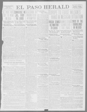 Primary view of object titled 'El Paso Herald (El Paso, Tex.), Ed. 1, Tuesday, July 15, 1913'.