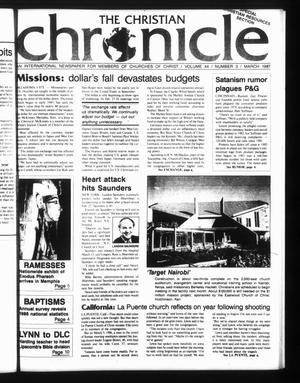Primary view of object titled 'The Christian Chronicle (Oklahoma City, Okla.), Vol. 44, No. 3, Ed. 1 Sunday, March 1, 1987'.