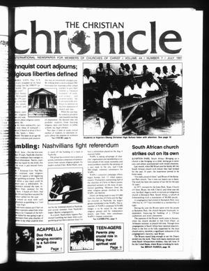 The Christian Chronicle (Oklahoma City, Okla.), Vol. 44, No. 7, Ed. 1 Wednesday, July 1, 1987