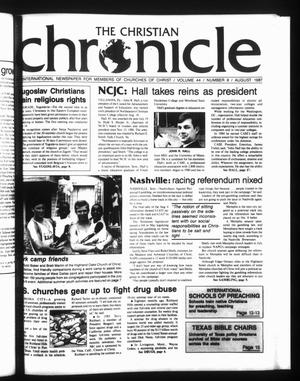 Primary view of object titled 'The Christian Chronicle (Oklahoma City, Okla.), Vol. 44, No. 8, Ed. 1 Saturday, August 1, 1987'.