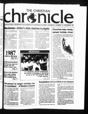 The Christian Chronicle (Oklahoma City, Okla.), Vol. 44, No. 12, Ed. 1 Tuesday, December 1, 1987