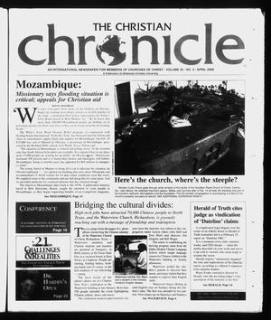 Primary view of object titled 'The Christian Chronicle (Oklahoma City, Okla.), Vol. 57, No. 4, Ed. 1, April 2000'.