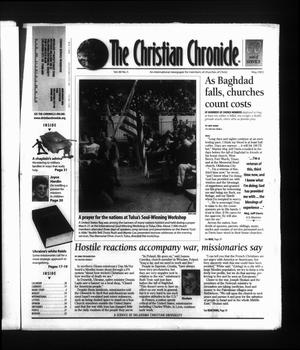 Primary view of object titled 'The Christian Chronicle (Oklahoma City, Okla.), Vol. 60, No. 5, Ed. 1 Thursday, May 1, 2003'.