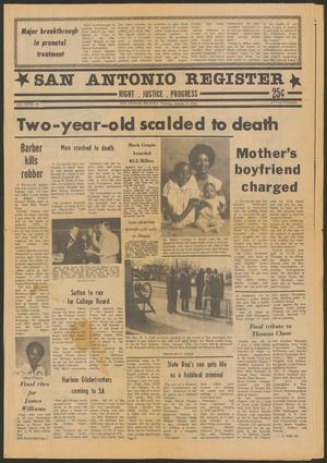 San Antonio Register (San Antonio, Tex.), Vol. 50, No. 41, Ed. 1 Thursday, January 21, 1982