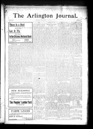 Primary view of object titled 'The Arlington Journal. (Arlington, Tex.), Vol. 13, No. 43, Ed. 1 Friday, November 19, 1909'.