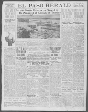 El Paso Herald (El Paso, Tex.), Ed. 1, Monday, August 25, 1913