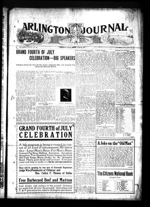 Arlington Journal (Arlington, Tex.), Vol. 15, No. 22, Ed. 1 Friday, June 23, 1911