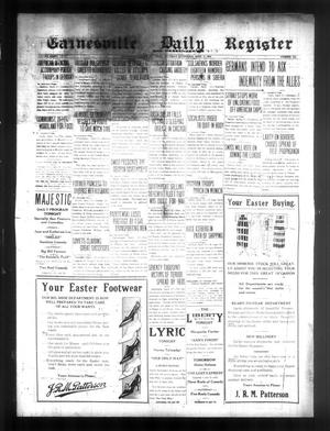 Gainesville Daily Register and Messenger (Gainesville, Tex.), Vol. 36, No. 232, Ed. 1 Thursday, April 17, 1919