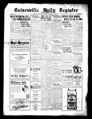Gainesville Daily Register and Messenger (Gainesville, Tex.), Vol. 37, No. 274, Ed. 1 Friday, May 28, 1920