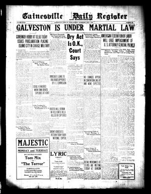 Gainesville Daily Register and Messenger (Gainesville, Tex.), Vol. 37, No. 282, Ed. 1 Monday, June 7, 1920