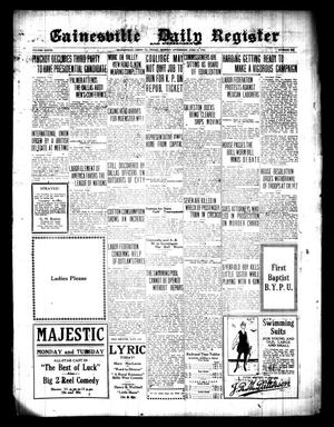 Gainesville Daily Register and Messenger (Gainesville, Tex.), Vol. 37, No. 288, Ed. 1 Monday, June 14, 1920