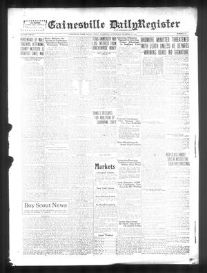 Gainesville Daily Register and Messenger (Gainesville, Tex.), Vol. 38, No. 121, Ed. 1 Wednesday, December 21, 1921