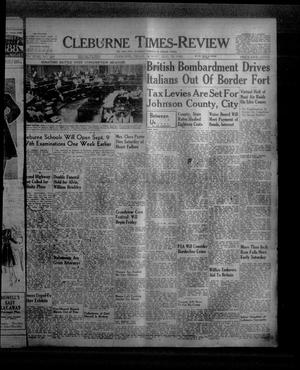 Primary view of object titled 'Cleburne Times-Review (Cleburne, Tex.), Vol. [35], No. 269, Ed. 1 Sunday, August 18, 1940'.