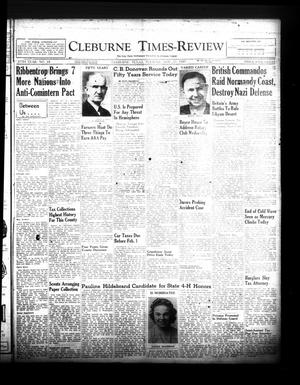 Cleburne Times-Review (Cleburne, Tex.), Vol. 37, No. 44, Ed. 1 Tuesday, November 25, 1941