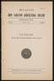 Thumbnail image of item number 1 in: 'Catalog of John Tarleton Agricultural College, 1917-1918'.