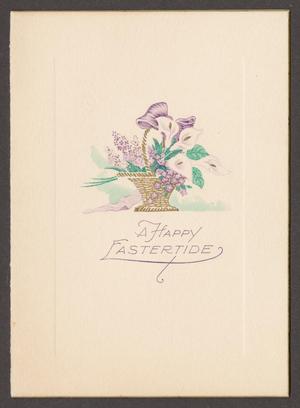 [1927 Easter Greeting Card]