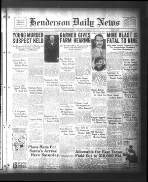Henderson Daily News (Henderson, Tex.), Vol. 2, No. 226, Ed. 1 Wednesday, December 7, 1932
