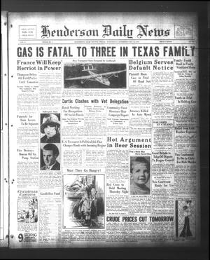 Henderson Daily News (Henderson, Tex.), Vol. 2, No. 231, Ed. 1 Wednesday, December 14, 1932