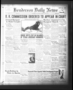 Henderson Daily News (Henderson, Tex.), Vol. 2, No. 272, Ed. 1 Thursday, February 2, 1933