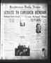 Thumbnail image of item number 1 in: 'Henderson Daily News (Henderson, Tex.), Vol. 2, No. 282, Ed. 1 Tuesday, February 14, 1933'.