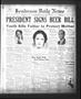 Newspaper: Henderson Daily News (Henderson, Tex.), Vol. 3, No. 2, Ed. 1 Wednesda…