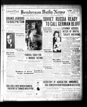 Henderson Daily News (Henderson, Tex.), Vol. 5, No. 312, Ed. 1 Tuesday, March 17, 1936