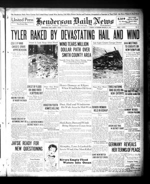 Henderson Daily News (Henderson, Tex.), Vol. 6, No. 4, Ed. 1 Tuesday, March 24, 1936