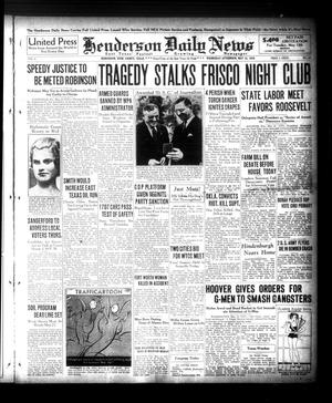 Henderson Daily News (Henderson, Tex.), Vol. 6, No. 47, Ed. 1 Wednesday, May 13, 1936