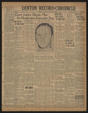 Denton Record-Chronicle (Denton, Tex.), Vol. 35, No. 197, Ed. 1 Tuesday, March 31, 1936
