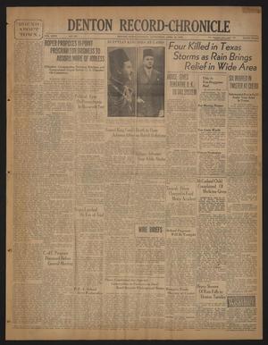 Denton Record-Chronicle (Denton, Tex.), Vol. 35, No. 221, Ed. 1 Tuesday, April 28, 1936