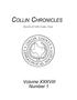 Journal/Magazine/Newsletter: Collin Chronicles, Volume 38, Number 1, 2017/2018