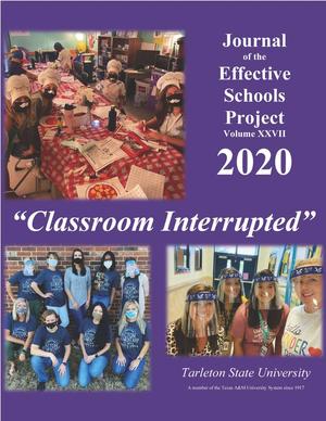 Journal of the Effective Schools Project, Volume 27, 2020