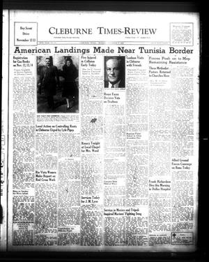 Cleburne Times-Review (Cleburne, Tex.), Vol. 38, No. 31, Ed. 1 Monday, November 9, 1942