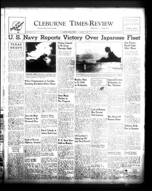 Cleburne Times-Review (Cleburne, Tex.), Vol. 38, No. 37, Ed. 1 Tuesday, November 17, 1942
