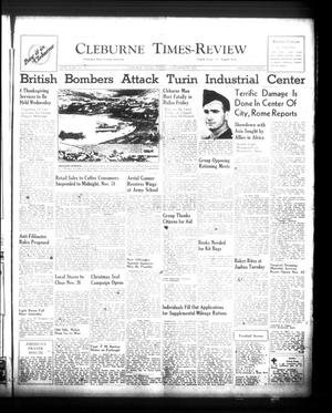 Cleburne Times-Review (Cleburne, Tex.), Vol. 38, No. 41, Ed. 1 Sunday, November 22, 1942