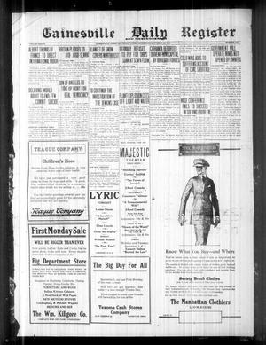 Gainesville Daily Register and Messenger (Gainesville, Tex.), Vol. 37, No. 120, Ed. 1 Friday, November 28, 1919
