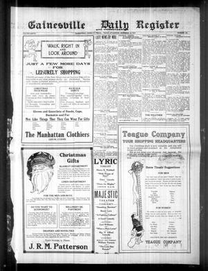 Gainesville Daily Register and Messenger (Gainesville, Tex.), Vol. 37, No. 132, Ed. 1 Friday, December 12, 1919