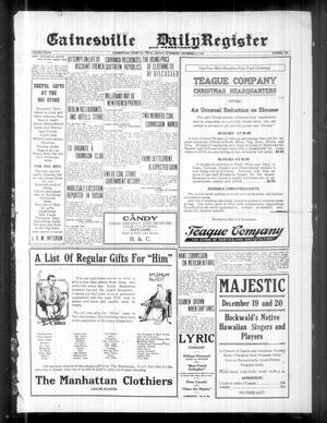 Gainesville Daily Register and Messenger (Gainesville, Tex.), Vol. 37, No. 138, Ed. 1 Friday, December 19, 1919