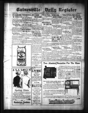 Gainesville Daily Register and Messenger (Gainesville, Tex.), Vol. 37, No. 219, Ed. 1 Wednesday, March 24, 1920
