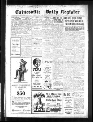 Gainesville Daily Register and Messenger (Gainesville, Tex.), Vol. 38, No. 81, Ed. 1 Wednesday, October 20, 1920
