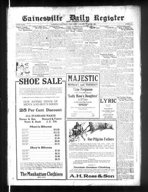 Gainesville Daily Register and Messenger (Gainesville, Tex.), Vol. 38, No. 102, Ed. 1 Monday, November 15, 1920