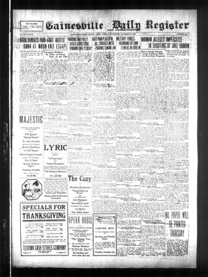 Gainesville Daily Register and Messenger (Gainesville, Tex.), Vol. 38, No. 109, Ed. 1 Tuesday, November 23, 1920