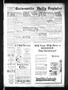 Primary view of Gainesville Daily Register and Messenger (Gainesville, Tex.), Vol. 38, No. 122, Ed. 1 Thursday, December 9, 1920