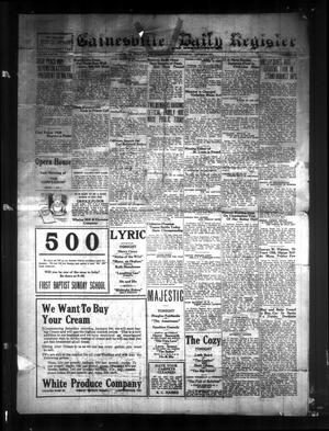 Gainesville Daily Register and Messenger (Gainesville, Tex.), Vol. 38, No. 138, Ed. 1 Saturday, January 8, 1921