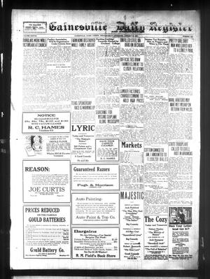 Gainesville Daily Register and Messenger (Gainesville, Tex.), Vol. 38, No. 139, Ed. 1 Monday, January 10, 1921