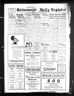 Gainesville Daily Register and Messenger (Gainesville, Tex.), Vol. 38, No. 203, Ed. 1 Saturday, March 26, 1921