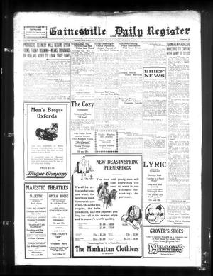 Gainesville Daily Register and Messenger (Gainesville, Tex.), Vol. 38, No. 207, Ed. 1 Thursday, March 31, 1921