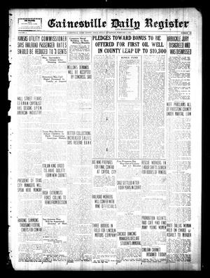 Gainesville Daily Register and Messenger (Gainesville, Tex.), Vol. 38, No. 159, Ed. 1 Friday, February 3, 1922