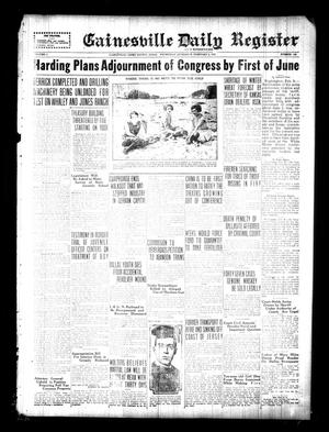 Gainesville Daily Register and Messenger (Gainesville, Tex.), Vol. 38, No. 163, Ed. 1 Wednesday, February 8, 1922