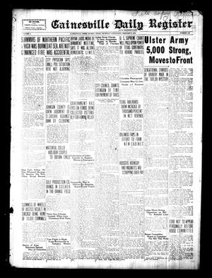 Gainesville Daily Register and Messenger (Gainesville, Tex.), Vol. 38, No. 164, Ed. 1 Thursday, February 9, 1922